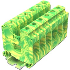 Клемма TU 1-1 земля, винтовая, сечение 35 мм. кв., желто-зеленая