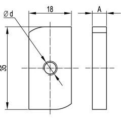 Розетка силовая 2Р+Е со шторками Viva 2 модуля черный