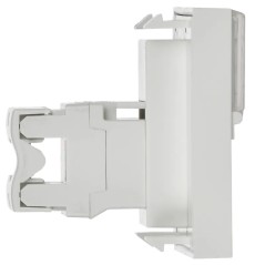 Розетка компьютерная RJ45 UTP категория 5e 2 модуля
