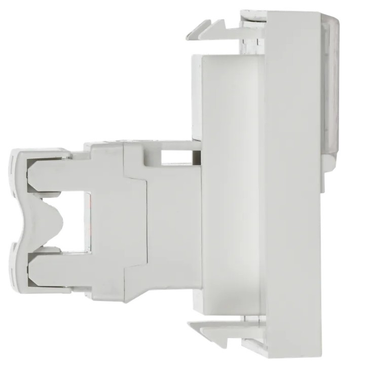 Розетка компьютерная RJ45 UTP категория 5e 2 модуля Розетка компьютерная RJ45 UTP категория 5e 2 модуля