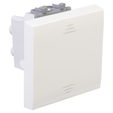 Avanti Инвертор одноклавишный модульный Белое облако 2 модуля (Переключатель сх.7)