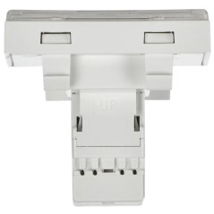 РКИ-20-00-П Розетка компьютерная RJ-45 UTP кат.5e (на 2 модуля) ПРАЙМЕР белая IEK