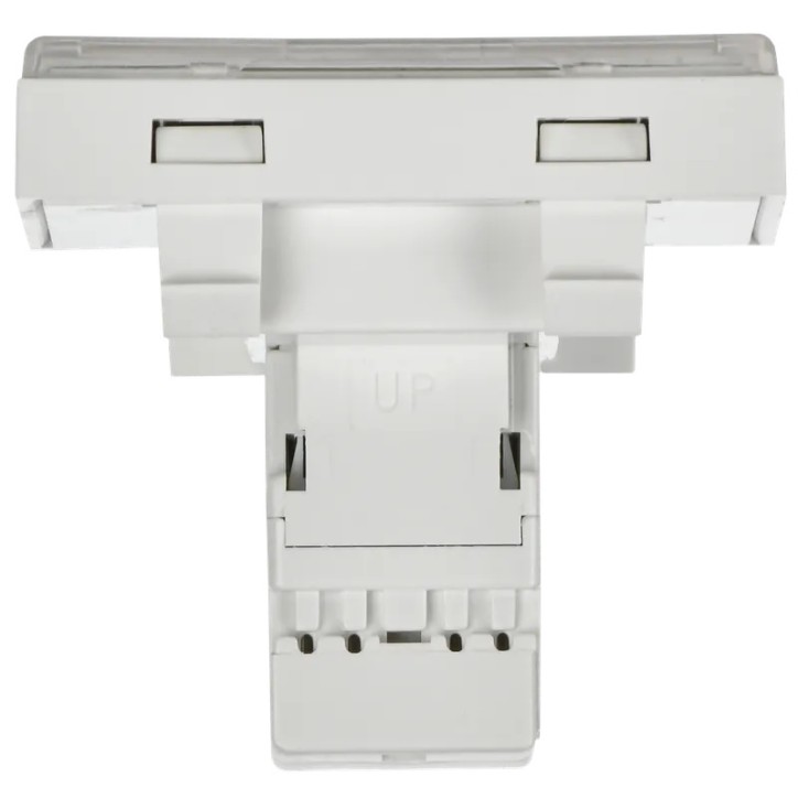 РКИ-20-00-П Розетка компьютерная RJ-45 UTP кат.5e (на 2 модуля) ПРАЙМЕР белая IEK