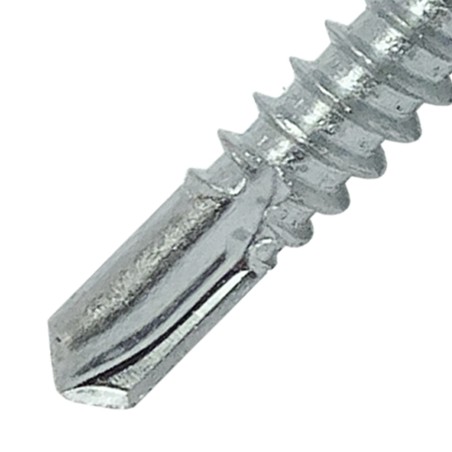 Саморез кровельный 5.5х19 по металлу сверло №3 шайба d-14мм с EPDM прокладкой оцинкованный