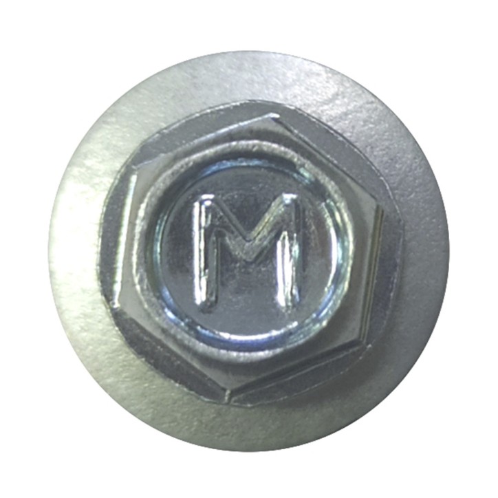 Саморез кровельный 5.5х19 по металлу сверло №3 шайба d-14мм с EPDM прокладкой оцинкованный