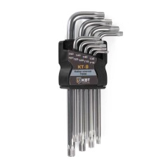 Набор ключей TORX КТ-9 (Т10-Т50) серия KBT-PROFESSIONAL
