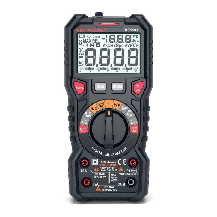 Мультиметр цифровой KT 118A серия PROLINE