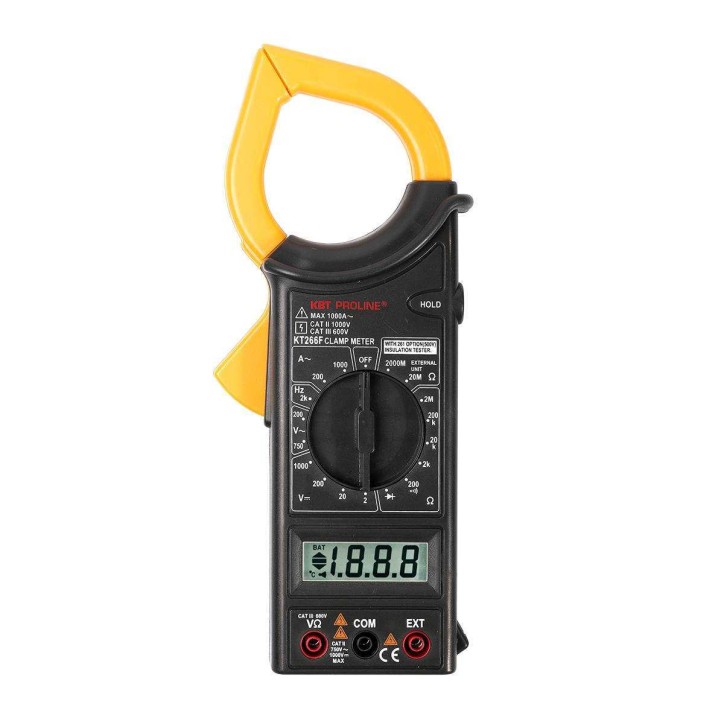 Токовые клещи цифровые KT 266F серия PROLINE Токовые клещи цифровые KT 266F серия PROLINE