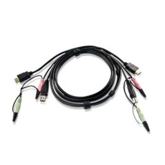 Кабель KVM USB HDMI/ Custom USB 2.0 HDMI KVM Cable L:1.8m