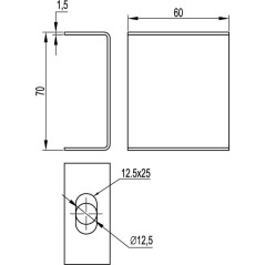 Лоток лестничный 50х300 плюс L-3000мм цинк-ламельный