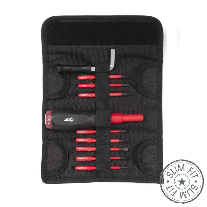 Набор диэлектрических динамометрических отверток НИО-3309 серия СЛИМ