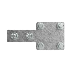 Соединитель контрольный 8/25мм горячеоцинкованный