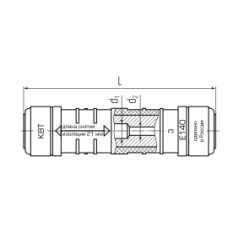 ГСИ-А-10-16 (MJPB 10-16) Гильза изолированная герметичная