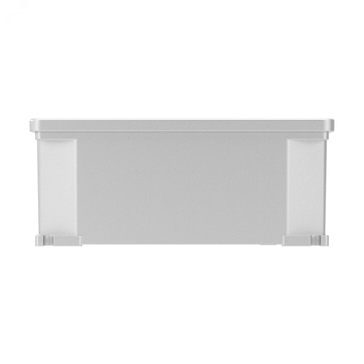 Коробка ответвительная 178х155х74мм IP66 RAL9006 алюминиевая