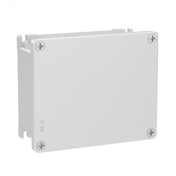 Коробка ответвительная алюминиевая IP66 128х103х55мм окрашенная
