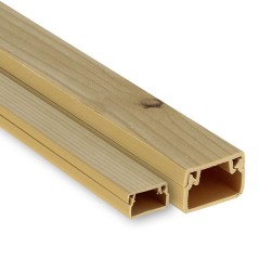 Канал кабельный 40х16 (свет. дерево) -Plast