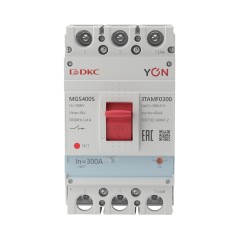 Выключатель автоматический YON MGS400 3P 240-300A 60kA