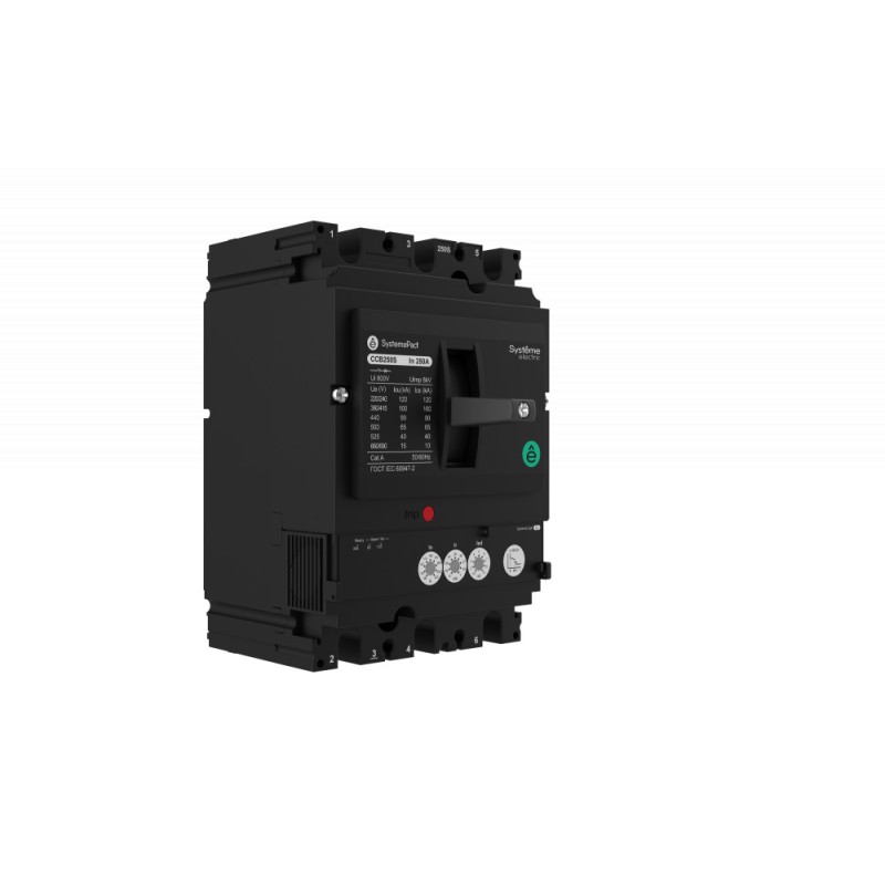 Выключатель автоматический SYSTEMEPACT CCB100 100KA 3P3D S5.2E 40A рычаг