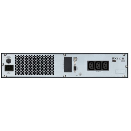 Источник бесперебойного питания Online Easy UPS 1000 Ва/ 800 Вт Rack 3x IEC C13