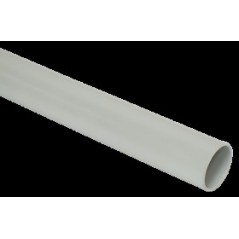 Труба гладкая жесткая ПВХ d-25 серая 2м (50м/компл)