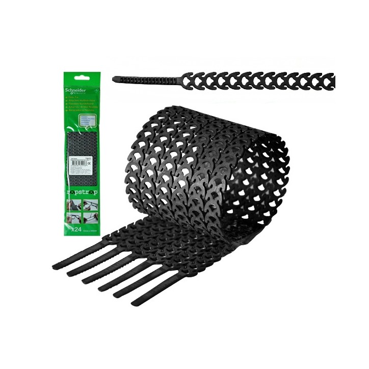 Стяжка черная RAPSTRAP (24шт) Стяжка черная RAPSTRAP (24шт)
