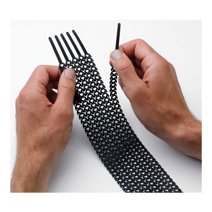 Стяжка черная RAPSTRAP (24шт) Стяжка черная RAPSTRAP (24шт)