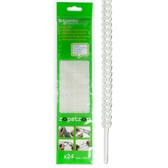 Стяжка белая RAPSTRAP (24шт)