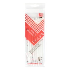 Хомут P6.6 стандартный белый 2.5x150 (100шт) FlexLock PROxima