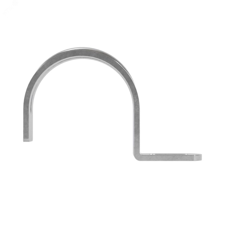 Скоба металлическая 32мм однолапковая оцинкованная Скоба металлическая 32мм однолапковая оцинкованная