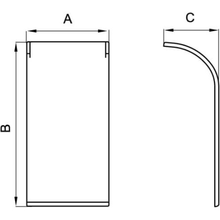 Накладка на стык 60 GAN In-liner