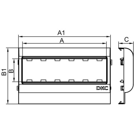 Крепление настенное TM для вертикального монтажа основание 150