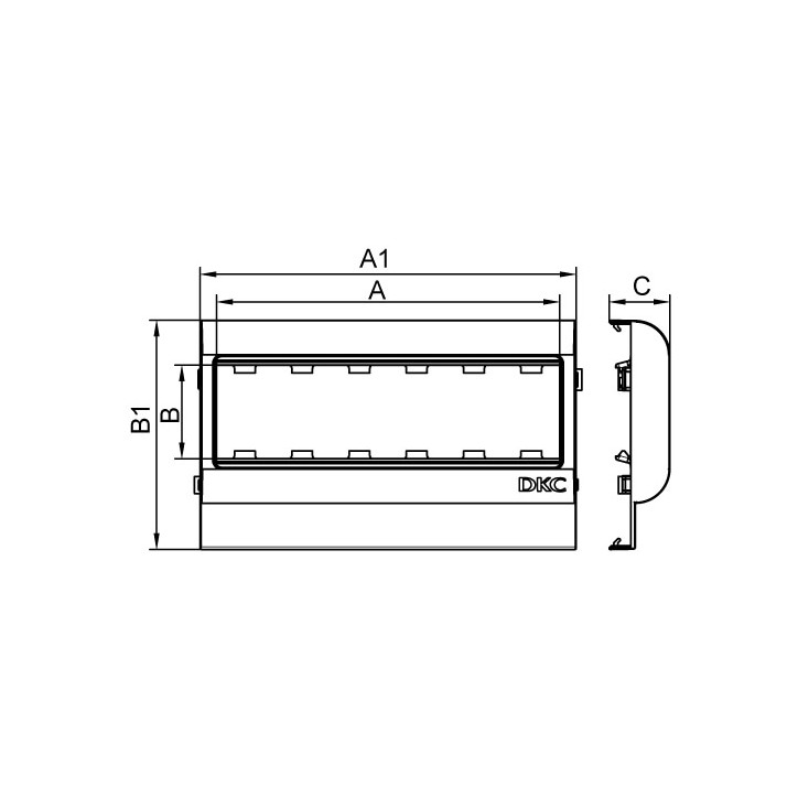 Крепление настенное TM для вертикального монтажа основание 150
