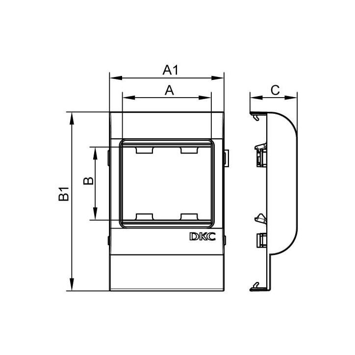 Угол плоский Г-образный APM 22x10 In-liner