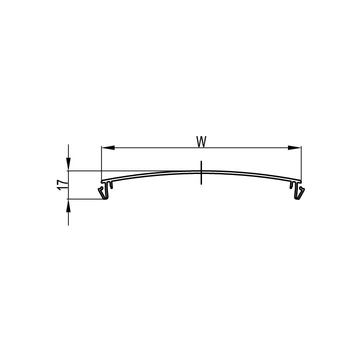Угол внутренний 50x20 AIM In-liner