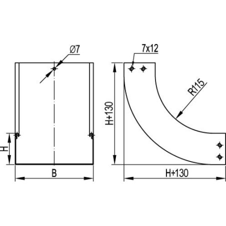 Накладка CGB 50, ц-лам. ан.