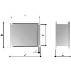 Заглушка ТС 600х50