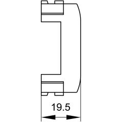 П-образный профиль PSM, L3000, толщ.2,5 мм