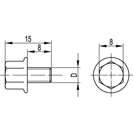 Угол плоский Т-образный 25x30 NTAN IN-Liner