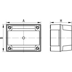 Тройник для двустенных труб 90 градусов D-63мм