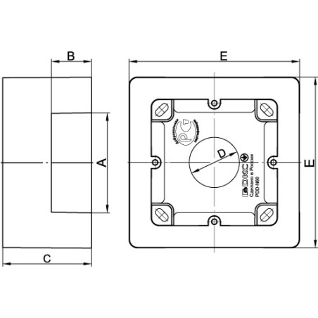 Ответвитель Т-образный 300х80 R-300