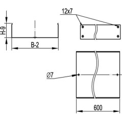 Монтажный комплект муфта металлорукав-коробка DN 20, М25х1,5, наружная резьба