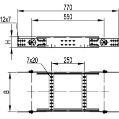Фиксатор кабеля TR-ER 80