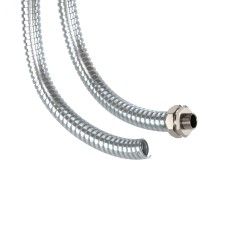 Металлорукав из оцинкованной стали DN 20мм Dвнутр-20.5 мм Dнар- 24.5 мм IP40 50м