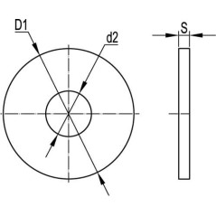 Лоток листовой 150х10 L-3000мм толщина 1.5мм цинк-ламельный