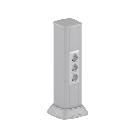 Миниколонна алюминиевая 0.5м серый металлик RAL 9007