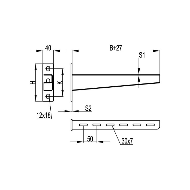 Розетка скрытой установки IP44 16A 2P+E 230V