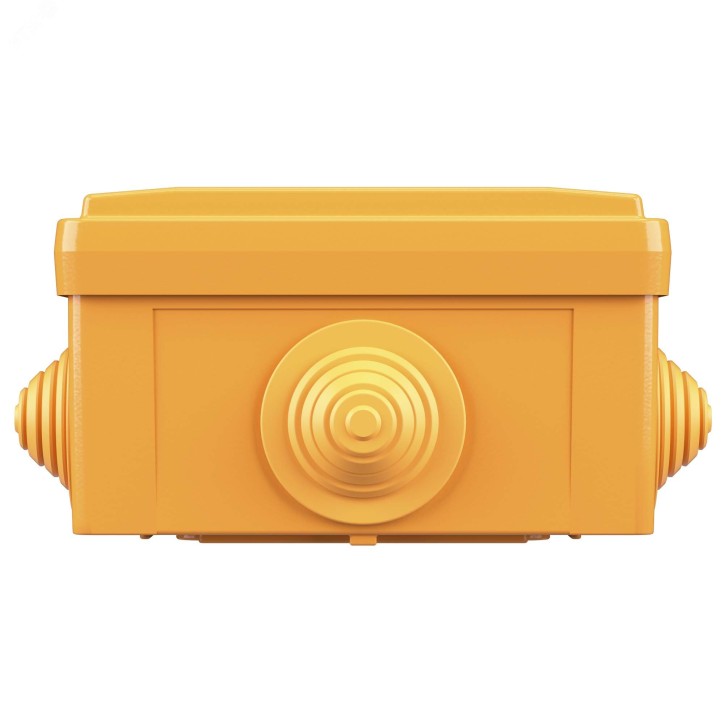 Коробка пластиковая FS с кабельными вводами и клеммниками IP55 100х100х50мм Коробка пластиковая FS с кабельными вводами и клеммниками IP55 100х100х50мм