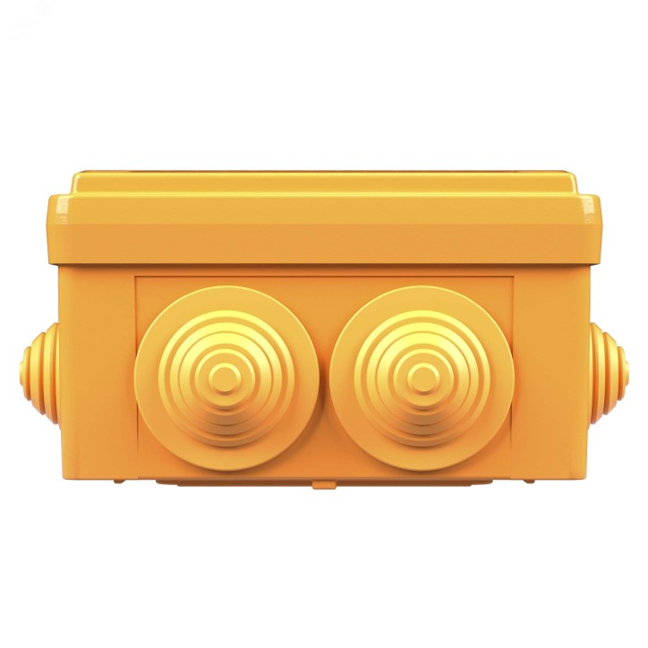 Коробка пластиковая FS с кабельными вводами и клеммниками IP55 100х100х50мм Коробка пластиковая FS с кабельными вводами и клеммниками IP55 100х100х50мм