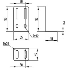 Коробка стальная FS с гладкими стенками и клеммниками IP66 150х150х80мм 5р 450V 10A 6мм.кв.