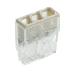 Клемма монтажная 3-проводная для 1-жильного проводника,